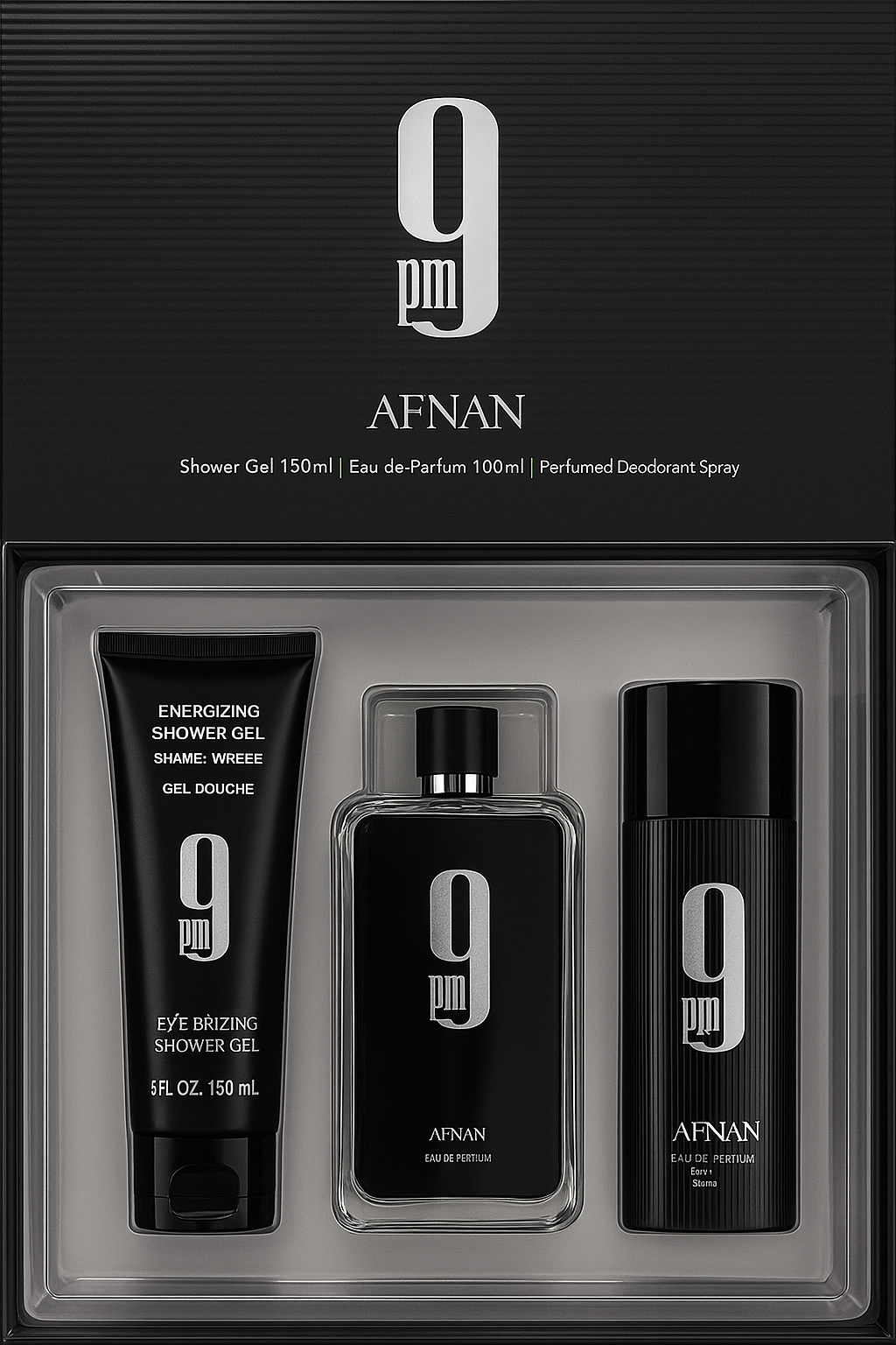 9PM by Afnan – Set Masculino