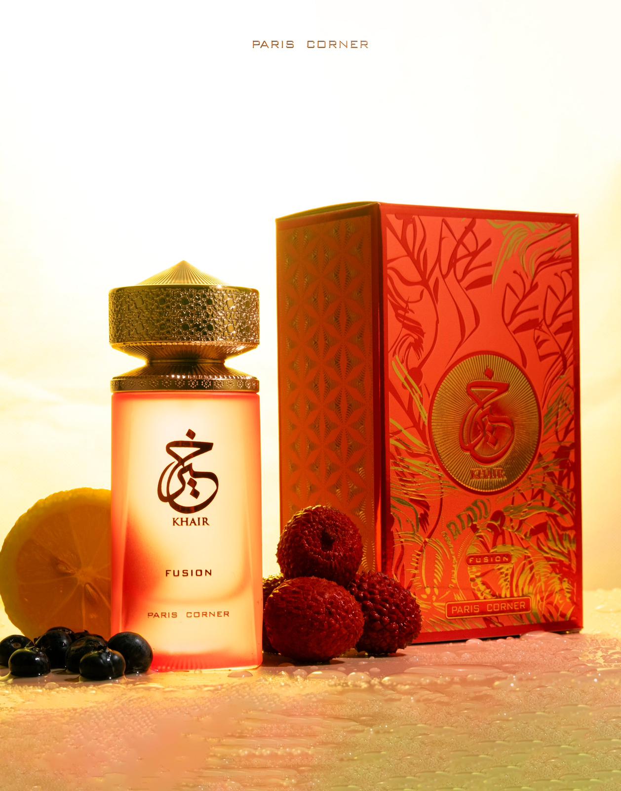 Khair Fusion – Paris Corner. Inspirado en Eden Sparkling Lychee de KAYALI