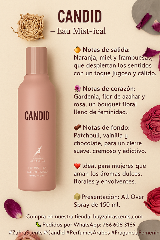 CANDID BODY MISTS